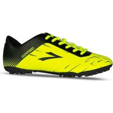 Lig Orthopedix Meteor Trx Halı Saha Krampon Sarı Renk Erkek Spor Ayakkabısı Mikrofiber Malzemeden Üretim