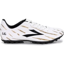 Lig Orthopedix Latmos Match Futbol Halı Saha Spor Ayakkabısı Beyaz