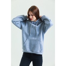 Welly Jones Pamuklu Oversize Kapüşonlu Sweatshirt