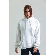 Welly Jones Pamuklu Oversize Kapüşonlu Sweatshirt