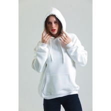 Welly Jones Pamuklu Oversize Kapüşonlu Sweatshirt