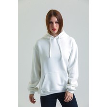 Welly Jones Pamuklu Oversize Kapüşonlu Sweatshirt