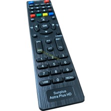 Ata Elektronik Orjinal Sungate Vipstar Hd Plus Sungate Viptech Hd Kasalı Sunplus Sungate Uydu Kumanda Orj. Ürün Görseli