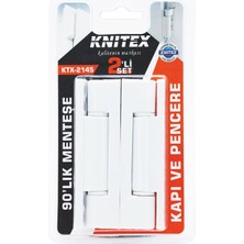 Knitex KTX-2145 Pvc Menteşe 90MM 2 Li Beyaz-56