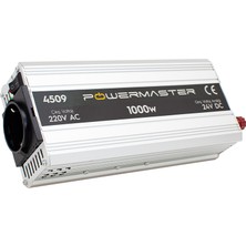 Powermaster PM-4509 24 Volt 1000 Watt Modıfıed Sınus Inverter