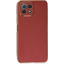 Aqua Aksesuar Xiaomi Mi 11 Lite Kılıf Özel Tasarım Fit Kalıp Lüx Dizayn Silikon Kapak