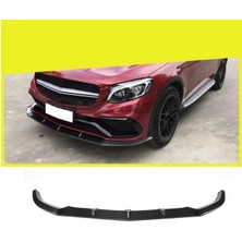 Mercedes glc ön tampon altı lip piano black a serisi