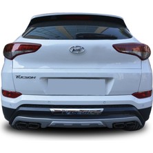 Hyundai tucson ön arka tampon koruması difüzör 2015 / 2017 tüm modeller için