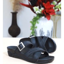 Ceyo Konfores 1165-VENEDIK-2 Terlik - NKT01165-SIYAH-36