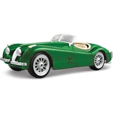 Sunman Bburago 1:24 Jaguar Xk 120 Roadster Araba 20182 Yeşil