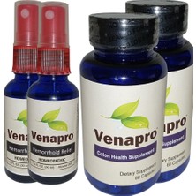 Hintohu Venapro 2 Adet Venapro Hemorrhoids Set 2 Piece