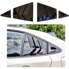 Toyota corolla arka kelebek cam ızgarası panjuru parlak siyah 2019+