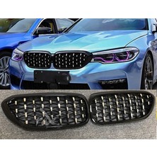 Bmw G30 ön panjur böbrek diamond model piano black 2017 / 2020