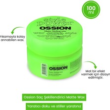 Ossion Wax Matte Styling 100 ml 6 Adet