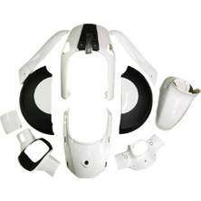 Motosvn Revıval 50 Kaporta Setı Beyaz (Renklı Parcalar)