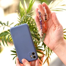 Taş Sandığı Çakra Taşlarından Doğal Taş Telefon Askısı - Bileklik Hediyeli