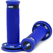 Işıklar Motosiklet Kross Elcik Mavi