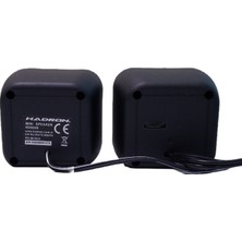 Hadron HD6048 Speaker Pc-Bilgisayar Hoparlörü- Laptop Notebook 1+1 Ses Sistemi-Usb Speaker-Hoparlör