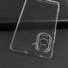 Case 4U Huawei Nova 10 Pro Kılıf Kamera Korumalı Yumuşak Şeffaf Ince Süper Silikon