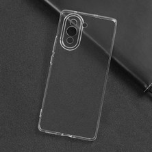 Case 4U Huawei Nova 10 Pro Kılıf Kamera Korumalı Yumuşak Şeffaf Ince Süper Silikon