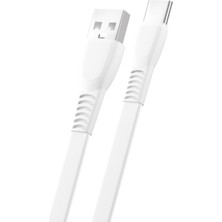 Fitplus Flat FS-403 Type-C Data/şarj Kablosu 2.4A 1mt