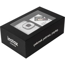 Fujifilm Instax Mini Liplay Stone White Fotoğraf Makinesi Siyah Kutulu