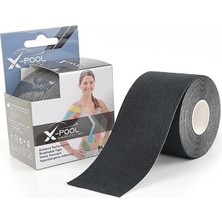 X-Pool x Pool,siyah Renk Kinezyo Tape Gold 5x5 cm Ağrı,sporcu Bandı