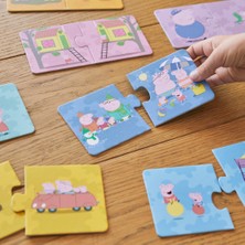 Moritoys Peppa Pig ile Zıt Kavramları Öğreniyorum - 2 Parçalı 10 Adet Zıt Kavramlar Yapboz