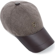 Tamer Tanca Erkek Derı Şapka Şapka 524 Smr 379K Sapka SK21-22