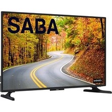 Saba SB50351 50" 127 Ekran Dahili Uydu Alıcılı 4K Ultra HD Smart LED TV