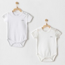 Andywawa Short Sleeve Basic 2'li Bebek Body AC23773