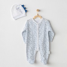 Andywawa Ptera Nodon Şapkalı Bebek Tulum Takımı AC23544