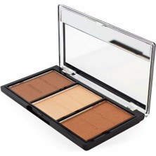 Revolution Makeup Revolution Revolution Ultra Sculpt 3'lü Kontür Paleti C04 Light/medium