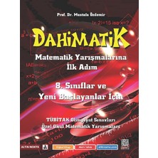 Altın Nokta Yayınevi Altınnokta 8. Sınıflar İçin Dahimatik Matematik Yarışmalarına Hazırlık İlk Adım