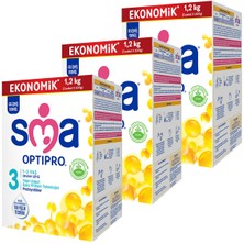 Sma Optipro Probiyotik 3 1- 3 Yaş Devam Sütü 1200 gr x 3 Adet
