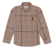 U.S. Polo Assn. Erkek Çocuk Taş Desenli Gömlek 50254474-VR049