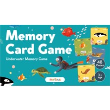 Moritoys Memory Card Game- Eğitici Su Altı Hafıza Oyunu 3+ Yaş