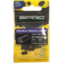 Spro MB W-Brass Crimp 1.0*2 2*l8 Sıkma Burcu 1/17