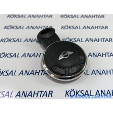 Köksal Anahtar Mini Cooper, Clubman, Countryman 3 Tuşlu Şarjlı Pil Kumanda Kabı