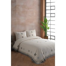 Ödel Home Yamalı El Işi Dantelli Pike Yatak Örtüsü