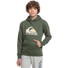 Quiksilver Biglogoy B Otlr Erkek Çocuk Yeşil Sweat