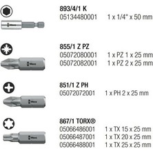 Wera Bits Seti Bit-Check 7 Universal 4 05135810001