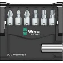 Wera Bits Seti Bit-Check 7 Universal 4 05135810001