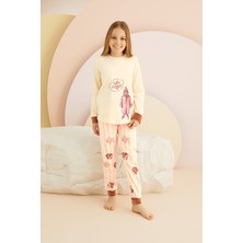Zeyzey 8465 Kız Ç. Baskılı Pijama Takım