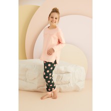 Zeyzey 8466 Kız Ç. Nakışlı Pijama Takım