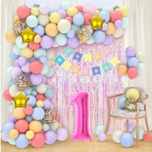 Çıtı Pıtı Store Makaron Lüks Balon Seti