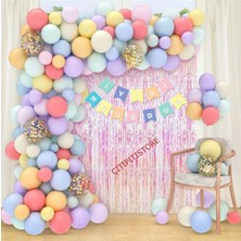 Çıtı Pıtı Store Makaron Lüks Balon Seti