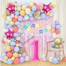 Çıtı Pıtı Store Makaron Lüks Balon Seti