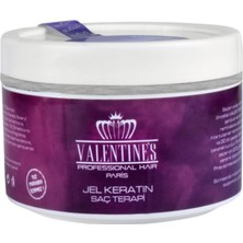 Valentines Professional Jel Keratin Terapi  Aylarca Kalıcı Mükemmel Bakım Ve Düz Saçlar Kolay Kullanım / Brezilya Fönü