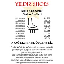 Yıldız Shoes Unisex Ortopedik Taban Parmak Arası Sahil Tatil Yazlık Plaj Ev Dışarı Terliği